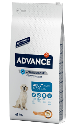 Advance Dog Maxi Adult Chicken & Rice | 14 kg