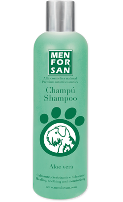 Menforsan Champô Natural Calmante e Cicatrizante com Aloé Vera | 300 ml