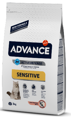 Advance Cat Adult Sensitive | Salmon & Rice | 10 kg