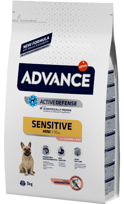 Advance Dog Mini Sensitive Salmon & Rice | 800 g
