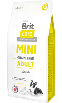 Brit Care Dog Mini Adult Grain-free | Lamb | 7 kg