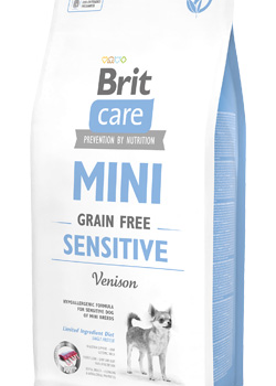 Brit Care Dog Mini Sensitive Grain-free | Venison | 2 kg