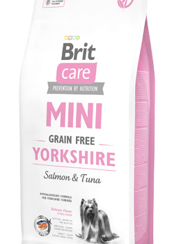 Brit Care Dog Mini Yorkshire Grain-free | Salmon & Tuna | 2 kg