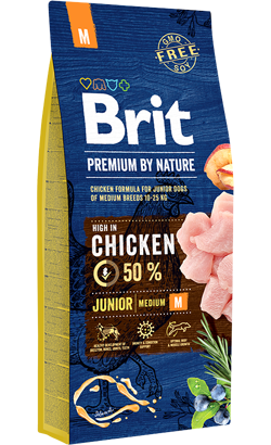 Brit Premium by Nature Junior Medium Dog | 1 kg
