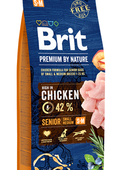 Brit Premium by Nature Senior Small & Medium Dog | 1 kg