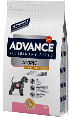 Advance Vet Dog Medium-Maxi Atopic with Rabbit & Peas | 3 kg