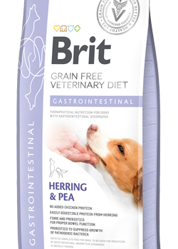 Brit Veterinary Diet Dog Gastrointestinal Grain-Free Herring & Pea | 12 kg