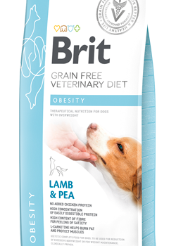 Brit Veterinary Diet Dog Obesity Grain-Free Lamb & Pea | 2 kg