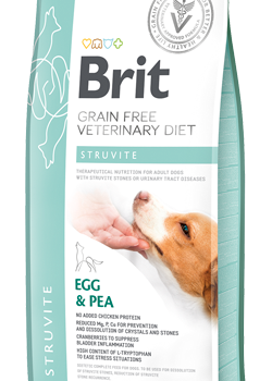 Brit Veterinary Diet Dog Struvite Grain-Free Egg & Pea | 12 kg