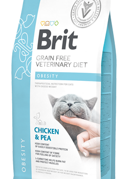Brit Veterinary Diet Cat Obesity Grain-Free Chicken & Pea | 400 g