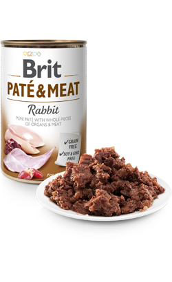 Brit Care Dog Paté & Meat Rabbit | Wet (Lata) | 400 g
