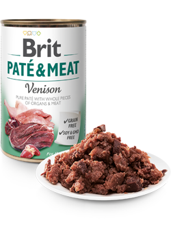 Brit Care Dog Paté & Meat Venison | Wet (Lata) | 800 g