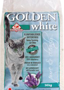 Areia Auto Aglomerante Golden White | 7 kg