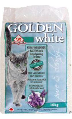 Areia Auto Aglomerante Golden White | 7 kg