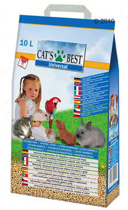 10 x Areia/Litter Cat's Best Universal de 22 kg >> OFERTA >> 1 x Areia/Litter Cat's Best Universal de 22 kg