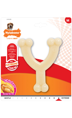 Nylabone Dog Extreme Chew Wishbone | Small