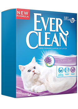 Areia Auto Aglomerante Ever Clean Lavender | 6 Litros