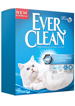 Areia Auto Aglomerante Ever Clean Extra Strong Unscented | 10 Litros