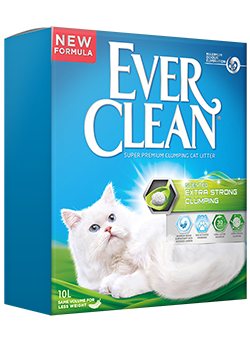 Areia Auto Aglomerante Ever Clean Extra Strong Scented | 6 Litros